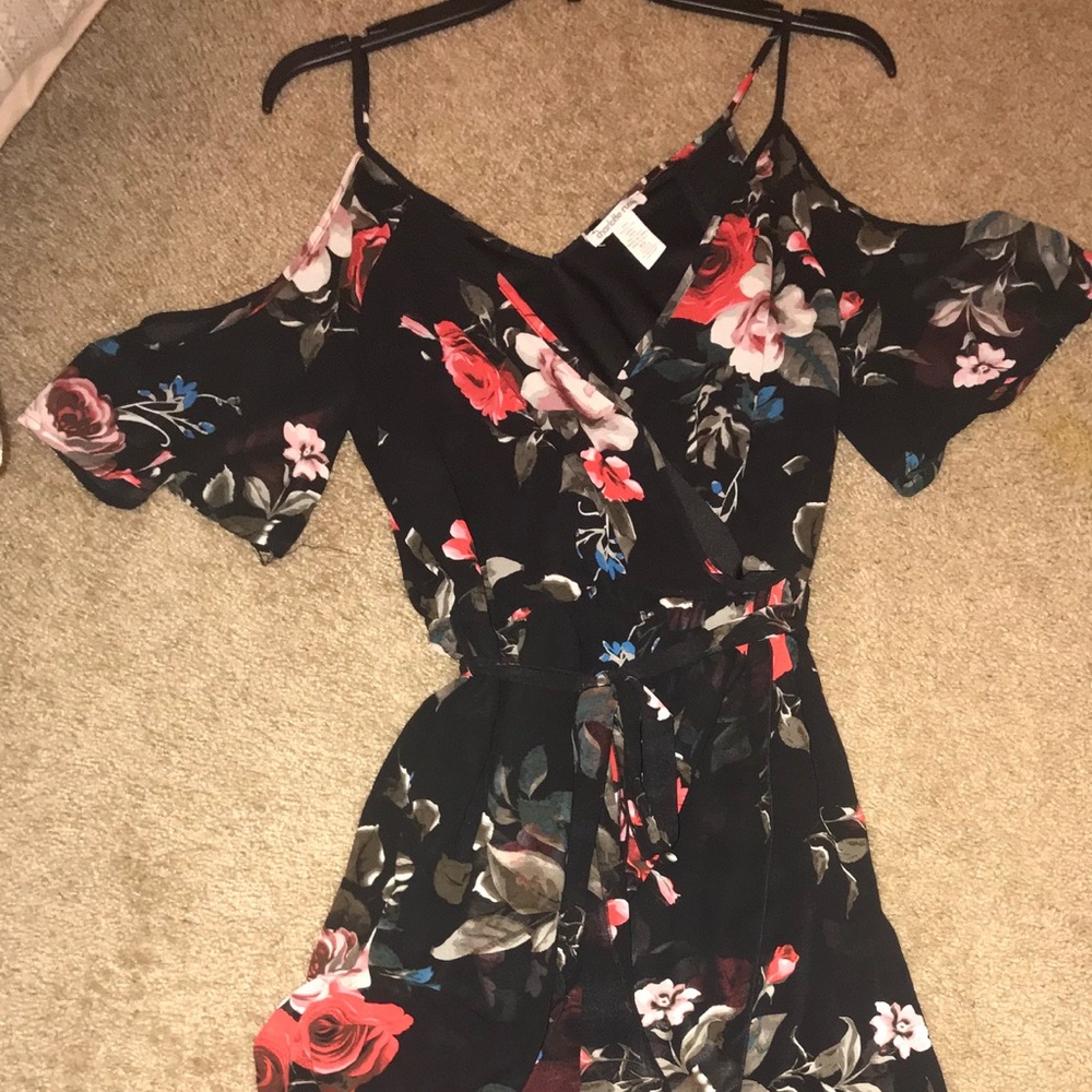 Charlotte Russe Floral  Maxi Dress X-Small